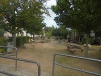 Ingelheim, Reste der Grundmauern der Kaiserpfalz