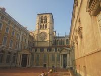 Lyon, Kathedrale von der Seite gesehen