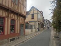 Provins, historische Straße in der Altstadt