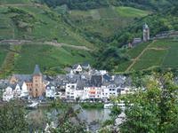 Blick auf Zell an der Mosel