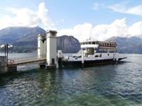 Bellagio am Comer See Fähre