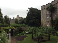 die Gartenanlage in Arundel