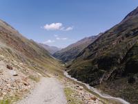 Weg von Vent zur Martin Busch Hütte