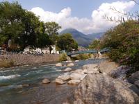 Meran - die Passer an den Promenaden