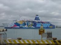 Piombino, Hafen mit MOBY