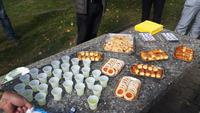Dessert-Buffet auf der Heimreise durch die Schweiz