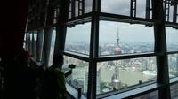 Shanghai-Pudong, Blick von der Aussichtsplattform des Jin Mao Towers