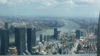 Shanghai-Pudong, Blick von der Aussichtsplattform des Jin Mao Towers