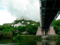 aus dem Schiff - Château Gaillard