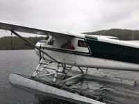 Seht Ihr uns winken im  Wasserflugzeug ?