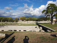 Italien, Paestum, Ausgrabungen