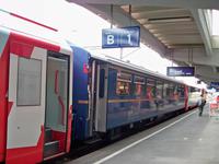 Fahrt mit dem Glacierexpress