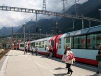 Fahrt mit dem Glacierexpress