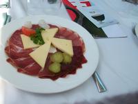 Mittagsimbiss im Glacierexpress