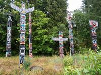 Vancouver, Totempfähle