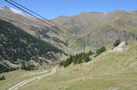 Auffahrt auf den Gipfel