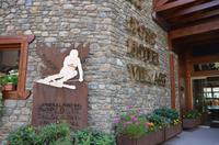 Eingang unseres Sport Hotels in Soldeu