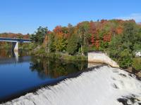Indian Summer Montmorency Wasserfälle