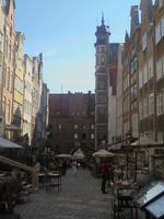 Straßenszene Danziger Altstadt