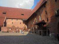 großer erster Innenhof der Marienburg