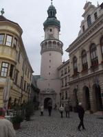 Sopron, Feuerturm mit Stadttor