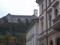 Ljubljana, Blick zur Burg