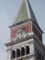 Vendig: der Lowe von St. Marco am Campanile