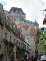 Quebec Blick zum Chateau Frontenac