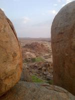 Blick auf die Canyon Lodge