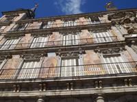 Madrid Hauswand Plaza Mayor