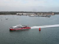 1. Hafen - wir nähern uns Southampton