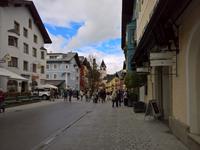 Fußgängerzone in Kitzbühel.