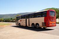 Unser sehr geräumiger Reisebus