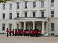 Vorbereitung neue Wache an Wellington Baracken