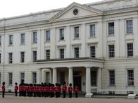 Vorbereitung neue Wache an Wellington Baracken
