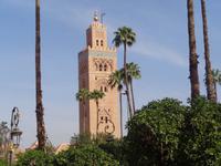 Minarett der Koutoubia Moschee