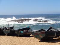 Am Strand in Ouadira