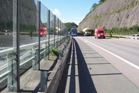 Autobahn vor Dornbirn