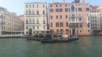 Venedig (Fahrt mit dem Vaporetto durch den Canal Grande)