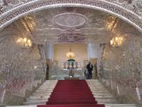 Teheran - Golestanpalast - Empfangshalle mit Spiegelmosaiken 