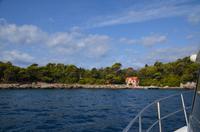 225 Bootsfahrt nach Dubrovnik, Insel Lokrum