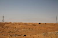 Fahrt durch die Wüste