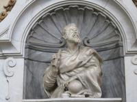 Florenz – Grabmal von Galileo Galilei in der Franziskanerkirche St. Croce