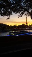 Sonnenuntergang in Paris