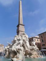 Vierströme Brunnen Piazza Navona