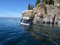 Bootsfahrt auf dem Ohrid-See