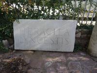 Eingang zur Ausgrabung Heraclea