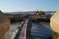 Mezquita Córdoba, von der Torre de la Calahorra (Qala'at hurra, freistehende Festung)