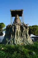 Denkmal der Virgen de Rocío in Sanlucar de Barrameda