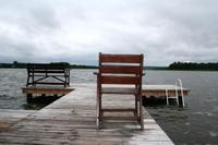 Blick auf den See am Hotel Zelwagi